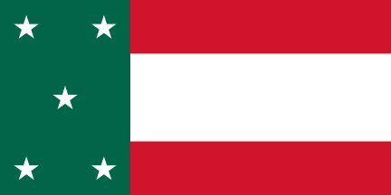 Yucat&aacute;n unofficial state flag / Flag used by the Republic of Yucat&aacute;n