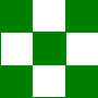 Green Square Checkered flag