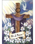 [He Is Risen Banner]