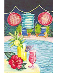 Poolside Paradise Banner