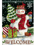[Woodland Snowman Banner]