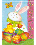Bunny's New Friend Banner