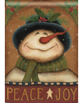 Joy Snowman Banner