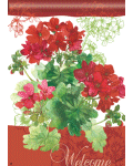 Geranium Welcome Banner