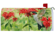 [Bee Balm Hummer Mailbox Cover]