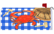 [Red Crab Mailbox Cover]