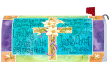 [Easter Cross Mailbox Cover]