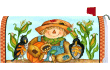 [Happy Scarecrow Mailbox Cover]