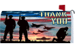 [Thank You Troops Mailbox Cover]