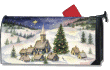 [Christmas Village Mailbox Cover]