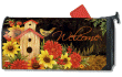 [Autumn Birdhouse Mailbox Cover]