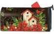 [Winter Birdhouse Mailbox Cover]