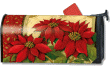 [Poinsettias Mailbox Cover]