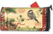 [Holiday Chickadee Mailbox Cover]