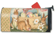 [Basket Bunnies Mailbox Cover]