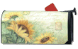 Sunflower Fields Mailbox Cover