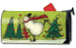 [Winter Friends Mailbox Cover]