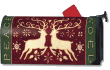 [Christmas Silhouette Mailbox Cover]