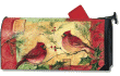 [Crimson Cardinals Mailbox Cover]