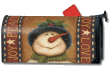 [Joy Snowman Mailbox Cover]