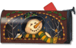 [Starry Snowman Mailbox Cover]
