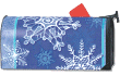 [Winter Crystals Mailbox Cover]