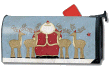 [Nature Of Christmas Mailbox Cover]