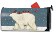 [Polar Pals Mailbox Cover]