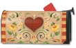 [Heart Flowers Mailbox Cover]