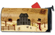 [Winter Postcard Mailbox Cover]