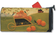[Pumpkin Cart Mailbox Cover]