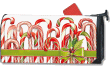 [Candy Canes Mailbox Cover]