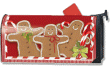 [Gingerbread Men Mailbox Cover]