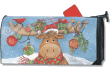 [Merry Christmoose Mailbox Cover]