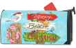 [Beach Christmas Mailbox Cover]