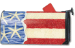 [Patriotic Beach Mailbox Cover]