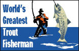 World's Greatest Trout Fisherman flag