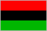 Afro American flag