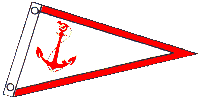 Anchor flag