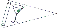[Cocktail Boat Pennant]