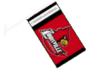 [University of Louisville Car Flag]