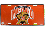 [University of Maryland License Plate]