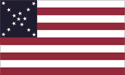 14 star Beman U.S. flag