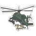 [Apache Helicopter Magnet]