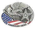 [Silver Star Belt Buckle]