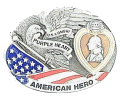 [Purple Heart Belt Buckle]