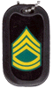 [Army E-7 Dog Tag]