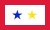 Service Star 3x5' Flag Blue Gold