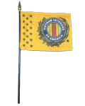 Vietnam Veteran desk flags