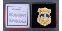 911 Firefighter Commemorative Badge
